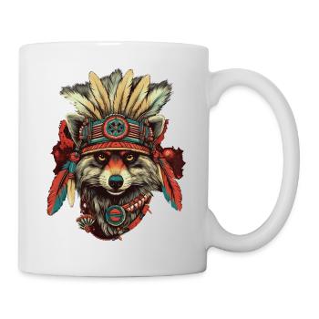 Indian Raccoon - Mug - white - Right