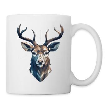 Deer Geometric - Mug - white - Right