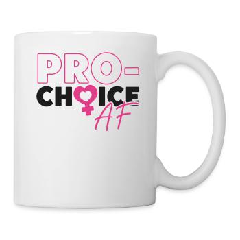 Féministe Pro-Choice Af - Mug blanc - blanc - Droite