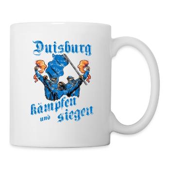 Duisburg kämpfen und siegen - Tasse - Weiß - Rechts