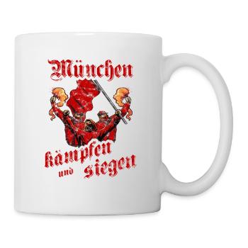 München kämpfen und siegen - Tasse - Weiß - Rechts