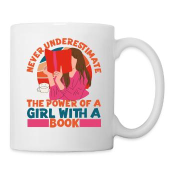 Feminist Never Underestimate The - Mug - white - Right