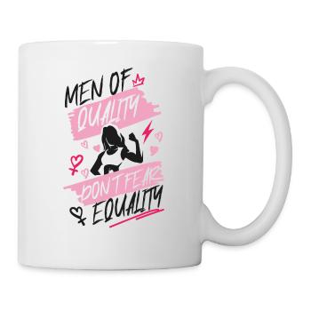 Feminist Men Of Quality Don't Fear - Mug - white - Right