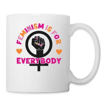 Feminist Feminism Is For Everybody - Mug - white - Right