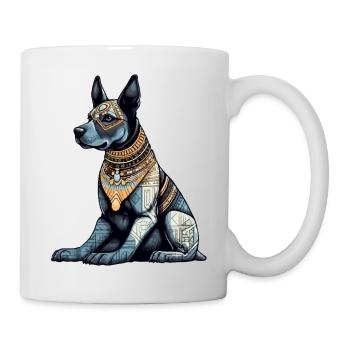 Chien Egyptien n°2 - Mug blanc - blanc - Droite