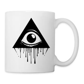 Dreieck der Traurigkeit (NO2) - Tasse - Weiß - Rechts
