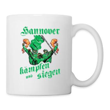 Hannover kämpfen und siegen - Tasse - Weiß - Rechts