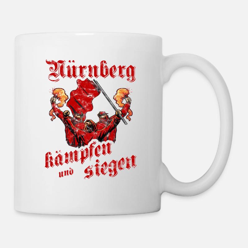 Nürnberg kämpfen und siegen - Tasse - Weiß