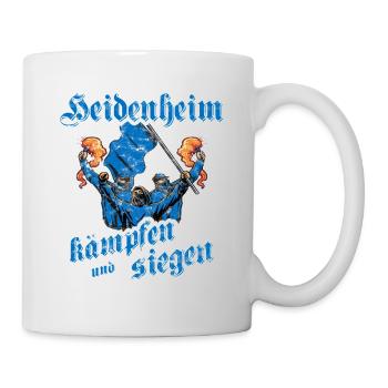 Heidenheim kämpfen und siegen - Tasse - Weiß - Rechts