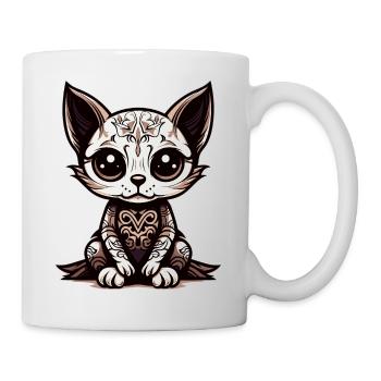 Souci mexicain Cat 1 - Mug blanc - blanc - Droite