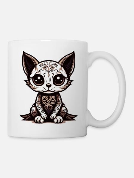 Souci mexicain Cat 1 - Mug blanc - blanc