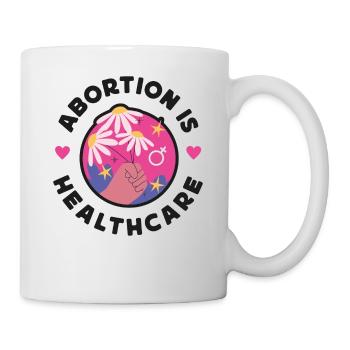 Feminist Abortion Is Healthcare - Mug - white - Right