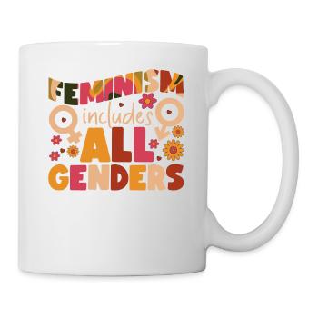 Feminist Feminism Includes All - Mug - white - Right