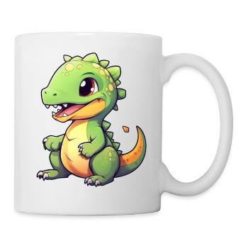 T Rex Dinosaur Baby - Mug - white - Right