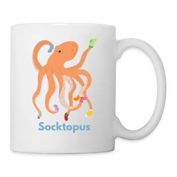 Socktopus - Mug blanc - blanc - Droite