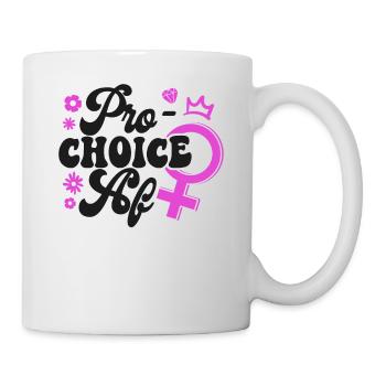 Féministe Pro-Choice Af - Mug blanc - blanc - Droite