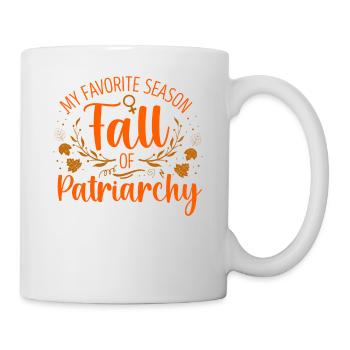 Feminist My Favorite Season Fall - Mug - white - Right