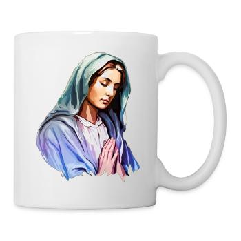 Holly Mary Maria Madonna Mariana Virgin Mary Holy - Mug - white - Right