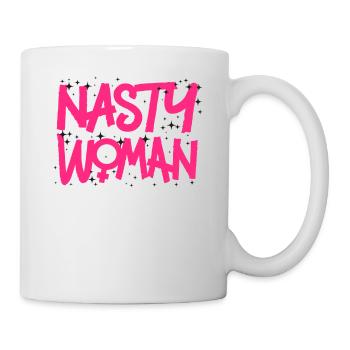 Feminist Nasty Woman - Mug - white - Right