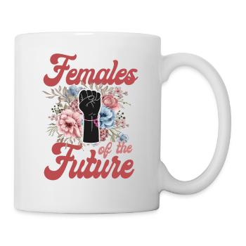 Femmes féministes du futur - Mug blanc - blanc - Droite