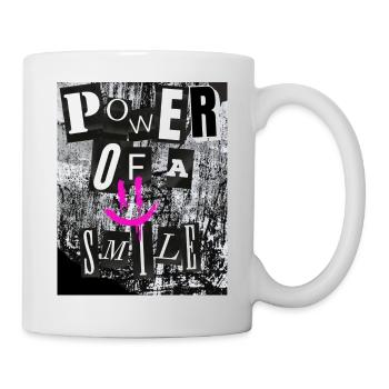 Power of a smile - Mug - white - Right