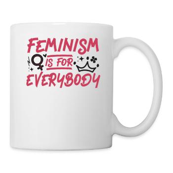 Feminist Feminism Is For Everybody - Mug - white - Right