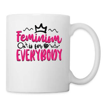 Feminist Feminism Is For Everybody - Mug - white - Right