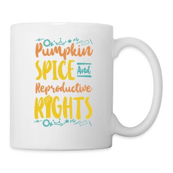 Épice de citrouille féministe - Mug blanc - blanc - Droite