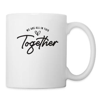 Wir sitzen alle im selben Boot - Tasse - Weiß - Rechts