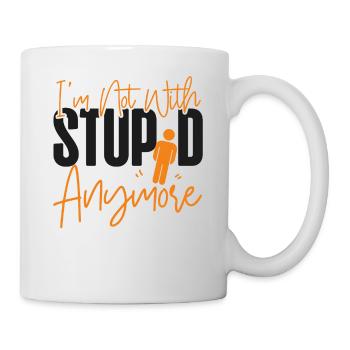 Happy Divorce Party I'm Not With - Mug - white - Right