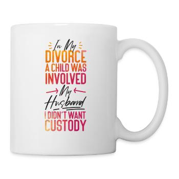 Happy Divorce Party dans mon divorce - Mug blanc - blanc - Droite