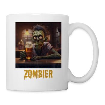 Zombier - Tasse - Weiß - Rechts