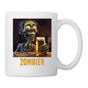 Zombier - Tasse - Weiß - Rechts