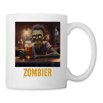 Zombier - Tasse - Weiß - Rechts