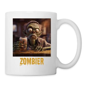 Zombier - Tasse - Weiß - Rechts