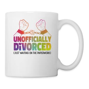 Happy Divorce Party officieusement - Mug blanc - blanc - Droite