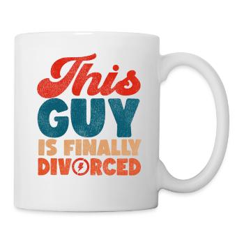 Happy Divorce Party This Guy Is - Tasse - Weiß - Rechts
