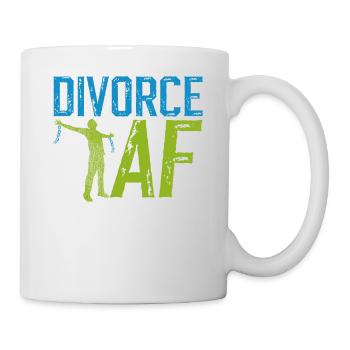 Happy Divorce Party Divorce Af - Mug - white - Right