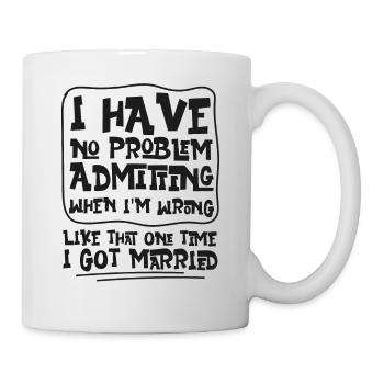 Happy Divorce Party I Have No - Mug - white - Right
