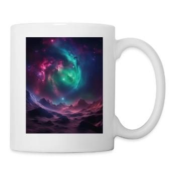 Space Nebula - Tasse - Weiß - Rechts
