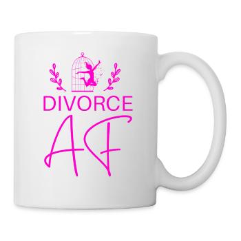Happy Divorce Party Divorce Af - Mug - white - Right