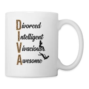 Happy Divorce Party Divorced - Mug - white - Right