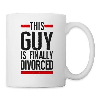 Happy Divorce Party This Guy Is - Tasse - Weiß - Rechts