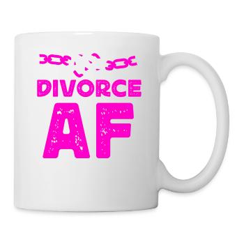 Happy Divorce Party Divorce Af - Mug - white - Right