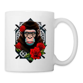 Ninja Monkey - Mug - white - Right