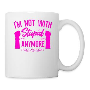 Happy Divorce Party I'm Not With - Mug - white - Right