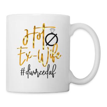 Happy Divorce Party Hot Ex-Wife - Tasse - Weiß - Rechts