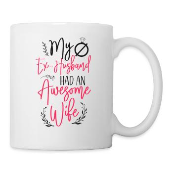 Happy Divorce Party My Ex Husband - Mug - white - Right
