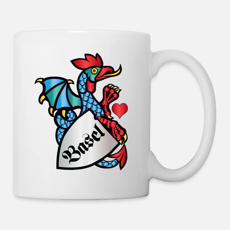 Basler Basilisk - Tasse - Weiß