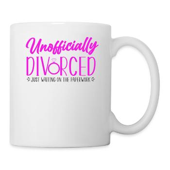 Happy Divorce Party officieusement - Mug blanc - blanc - Droite